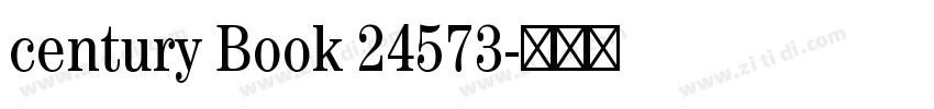 century Book 24573字体转换 century Book 24573字体转换